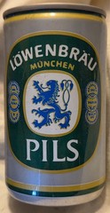 Lowenbrau Pils Beer Can – Germany – 330 ml – (about 11.5 Oz) – Pull Tab…1970’s