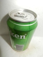 HEINEKEN Lager Beer can from HOLLAND for MEXICO (33cl) Empty !