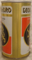Leon de Oro Beer Can – Argentina – Steel – 350 ml – Late 1960’s – Early 1970’s