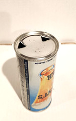Tennent’s Girls Lager Beer Sylvia 15.5oz straight steel beer can Scotland