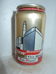 OCOC SAN MIGUEL NEW BREWERY Beer can from HONG KONG (330ml) Empty Beercan !!
