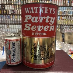 Watneys Party Seven 3.86 Liters 6 Pints 16 Fl Oz Very Nice Condition Beer Can