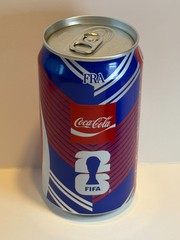 Empty coca cola 350ml 2026 FIFA World Cup France FRA limited Can Japanese
