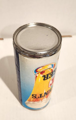 Tennent’s Girls Lager Beer May paper label beer can 15.5oz steel Scotland