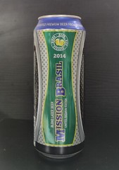 Empty FIFA World Cup Brasil 2014 Ed “Mission Brasil” Beer can BOTTOM; 500 ml