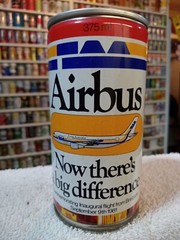 🇦🇺 Airbus Inaugural Flight 1981 Brisbane Bitter 375ml Beer Can Australian