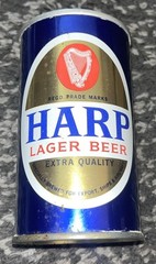 HARP LAGER 11.53 U.S. OZ 34cl Straight Steel Beer CAN IRELAND
