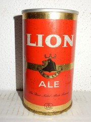 LION ALE Straight Steel Beer can from SOUTH AFRICA (340ml) Empty Beercan !!