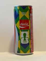 Empty coca cola 250ml 2026 FIFA World Cup Brazil limited Can Japanese