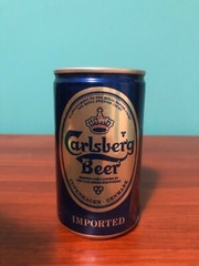 Old Vintage “CARLSBERG” (STYLE) Aluminum Empty Beer Can Copenhagen, Co DENMARK