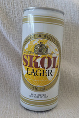 Vintage Skol Lager Can 440 ml Best Buy 3/20/1984