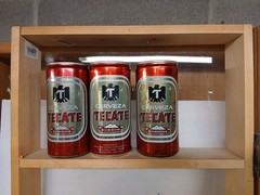 Tecate Beer Can Set All Different