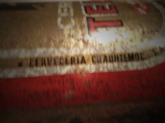 TECATE CERVEZA EXPORT 12 OZ STRAIGHT EDGE STEEL BEER CAN MEXICO