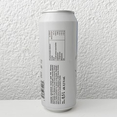 Empty 2025 Staročeško Non-Alcoholic Beer can; 500 ml/16.9 fl oz BOTTOM (Croatia)