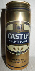 CASTLE MILK STOUT Beer can from SOUTH AFRICA (450ml) Empty Beercan !!