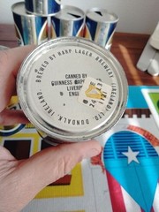 Harp Lager Beer Empty 6 Pack 1970s