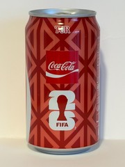 Empty coca cola 350ml 2026 FIFA World Cup Turkey limited Can JAPAN Japanese