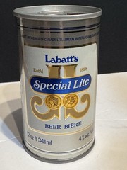 Vintage Beer Can – Labatt’s Special Lite Pop Top Canada Empty