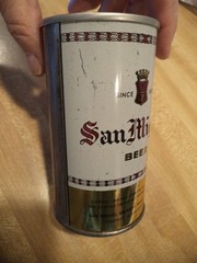 SAN MIGUEL 12 OZ STRAIGHT EDGE STEEL BEER CAN SAN MIGUEL BREWERY PHILIPPINES
