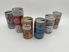 Collectible Beer Can Bundle – Vintage Mixed Brand Six Pack #13 – 1970’s-1980’s