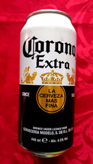 x 3 EMPTY 440/500ml BEER CANS CORONA, KROLEWSKIE LEGIA FOOTBALL CLUB & GALAHAD