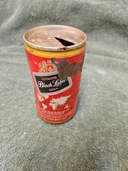 Carling Black Label Beer SS Button Top O’Keefe Montreal Quebec Canada