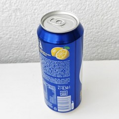 Empty Hidra ISO Lemon Flavoured Malt Drink can; 500 ml (Zagreb Brewery, Croatia)