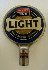 COLLECTIBLE  WEST END LIGHT METAL SCREW ON TAP TOP