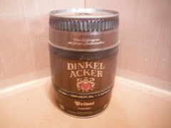 DINKEL ACKER IMPORTED 5 LITER MINI BEER KEG~GERMANY #111