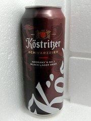 Empty Beer Can KOSTRITZER 500 ml. Germany 2024 Bottom Open Collectible