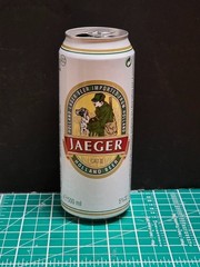 2000 Vintage Beer Can JAEGER HOLLAND BIER 50CL Netherlands (TRAY 3)