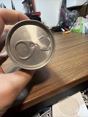 EMPTY CRISTAL PILSENER collectable 350ml beer can from Chile