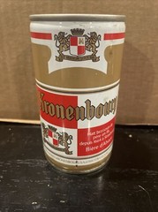 Vintage Kronenbourg 12oz Steel Pull Tab Metal Beer Can France