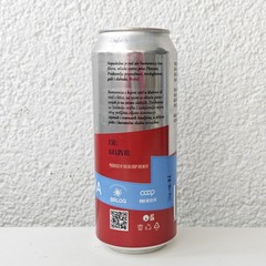 Empty “Neposlušna” Beer can; 500 ml/16.9 fl oz; BOTTOM (Brlog Brewery, Croatia)