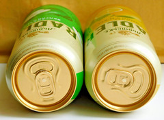 Empty Beer Cans LVIVSKE RADLER 480 ml. Ukraine 2023 Bottom Open! – 2 pcs. 🇺🇦