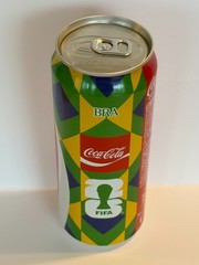 Empty coca cola 500ml 2026 FIFA World Cup Brazil limited Can JAPAN Japanese