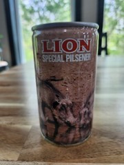 LION SPECIAL PILSENER #8 VLADVARK WARTHOG 340ML INTERNATIONAL EMPTY BEER CAN