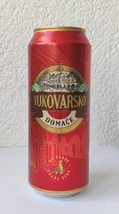 Empty Vukovarsko Beer can – 500 ml/16.9 fl oz – BOTTOM opened (Croatia)