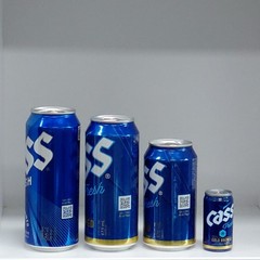 Cass Beer Can Empty. 2pieces set