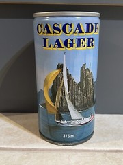 Vintage Cascade Lager 375ML Collectable Steel Beer Can By Tasmanian Breweries