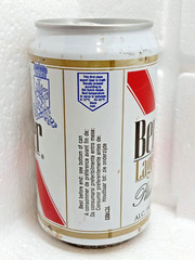 BERGER Empty Beer Can 330ml Netherlands 1992 Top Open Vintage Collectible