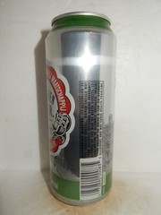 HEINEKEN Bier Vintage Label Beer can from HOLLAND for USA (50cl) Empty !!