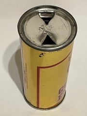 Usher’s Golden Export 16 oz. empty flat top beer can, Scotland UK