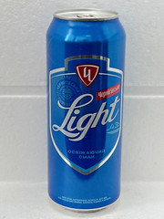 Chernigivske Light Empty Beer Can 500 ml. Ukraine 2024 Bottom Open 2