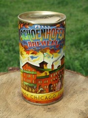 Old Vtg Beer Can PETER SCHOENHOFEN BREWERY Limited Historical1978 Huber FLAT TOP