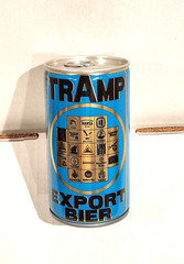 Tramp Export Beer 12oz pull-tab beer can Dortmunder Hansa Brewery, Germany