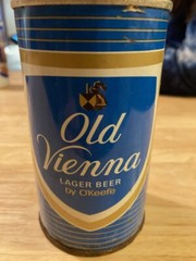 Vintage Tin Empty Beer Can Pull Tab Old Vienna Lager Biere O’Keefe Montreal