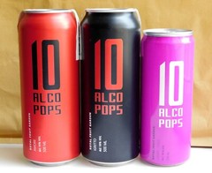 Empty Cider Cans 10 ALCO POPS 330 ml. & 500 ml. Ukraine 2020-2023 – 3 pcs.🇺🇦