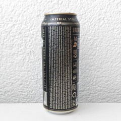 Empty Steam Brew Imperial Stout Beer can; 500 ml/16.9 fl oz; TOP (Germany)