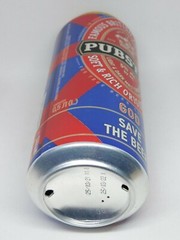 PUBSTER Empty Beer Can 500ml Ukraine 2024 Bottom Open Collectible